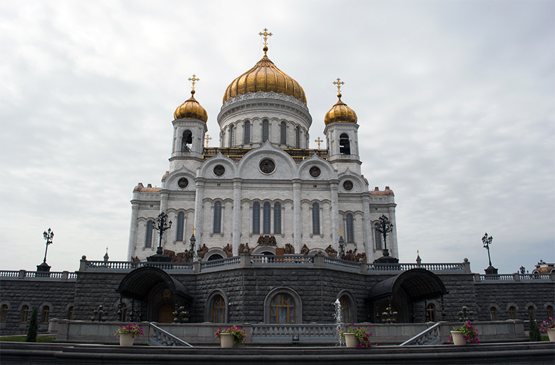 Paula Abrahao - Moscou - Cathedral of Christ The Saviour