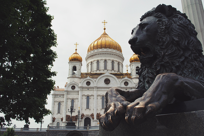 Paula Abrahao - Moscou - Cathedral of Christ The Saviour